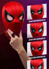 SpiderMan Cosplay Moving Eyes Electronic Mask Spider Man 1:1 Remote Control Toys For Adults Kids Gift