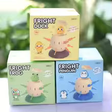 Mini Penguin Novelty Educational Toy for Kids - Interactive Parent-Child Game - Holiday Party Favor - Frog Pirate Bucket Theme