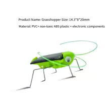 Solar Grasshopper Toy Puzzle — Fun Science Educational Moving Insect Toy for Kids