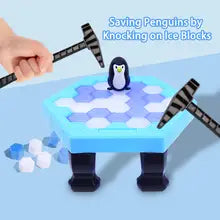 Save The Penguin Ice Tapping Rescue Game STEM Educational Toy Parent Child Bonding Family Fun Great Ice Breaker Party Game