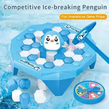 Save The Penguin Ice Tapping Rescue Game STEM Educational Toy Parent Child Bonding Family Fun Great Ice Breaker Party Game